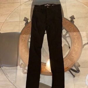 Black High Rise Super Skinny Jeans!
